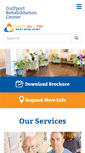Mobile Screenshot of gulfportrehabilitation.com